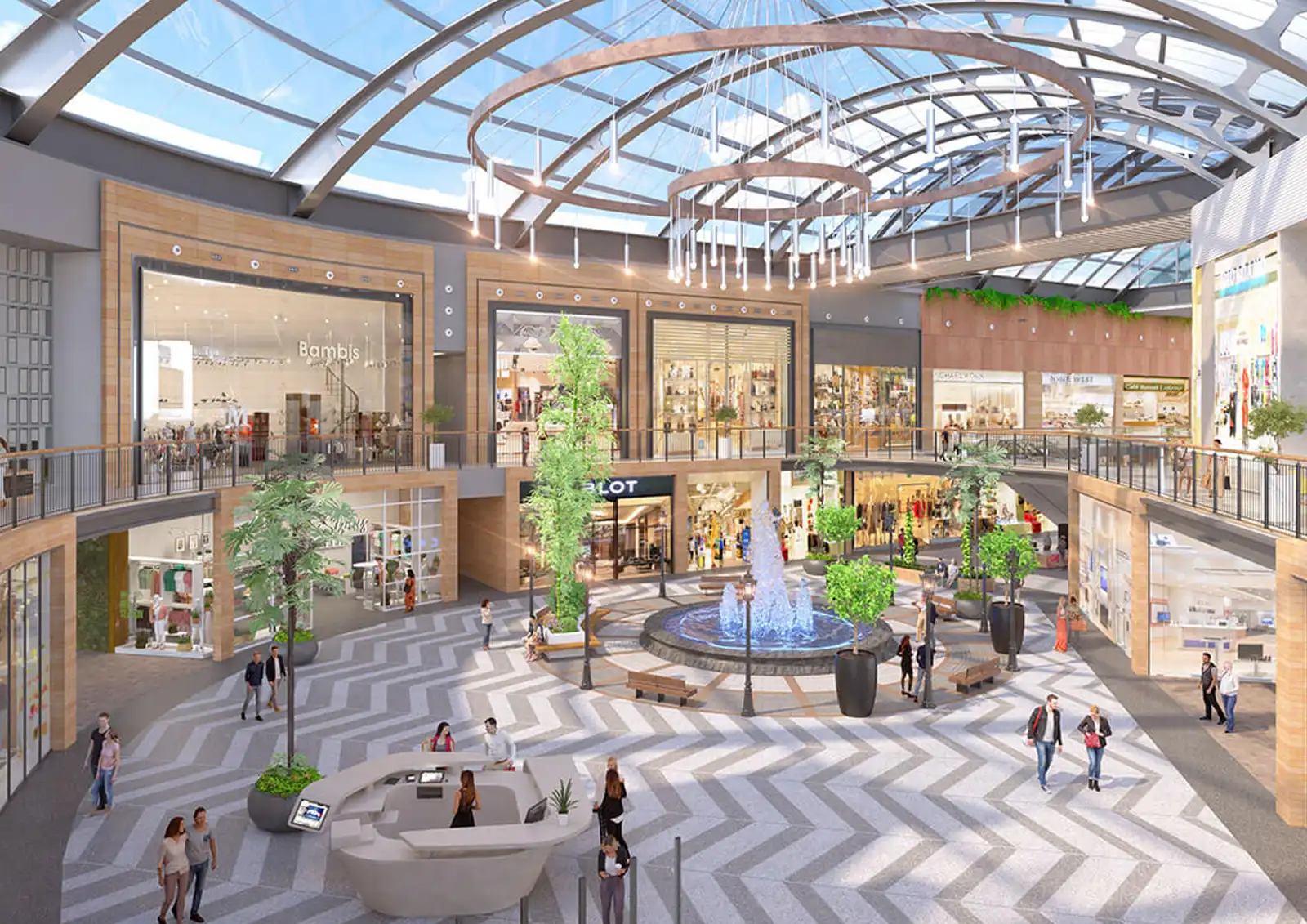 DLF Corporate Greens Commercial Property  - Second Floor View