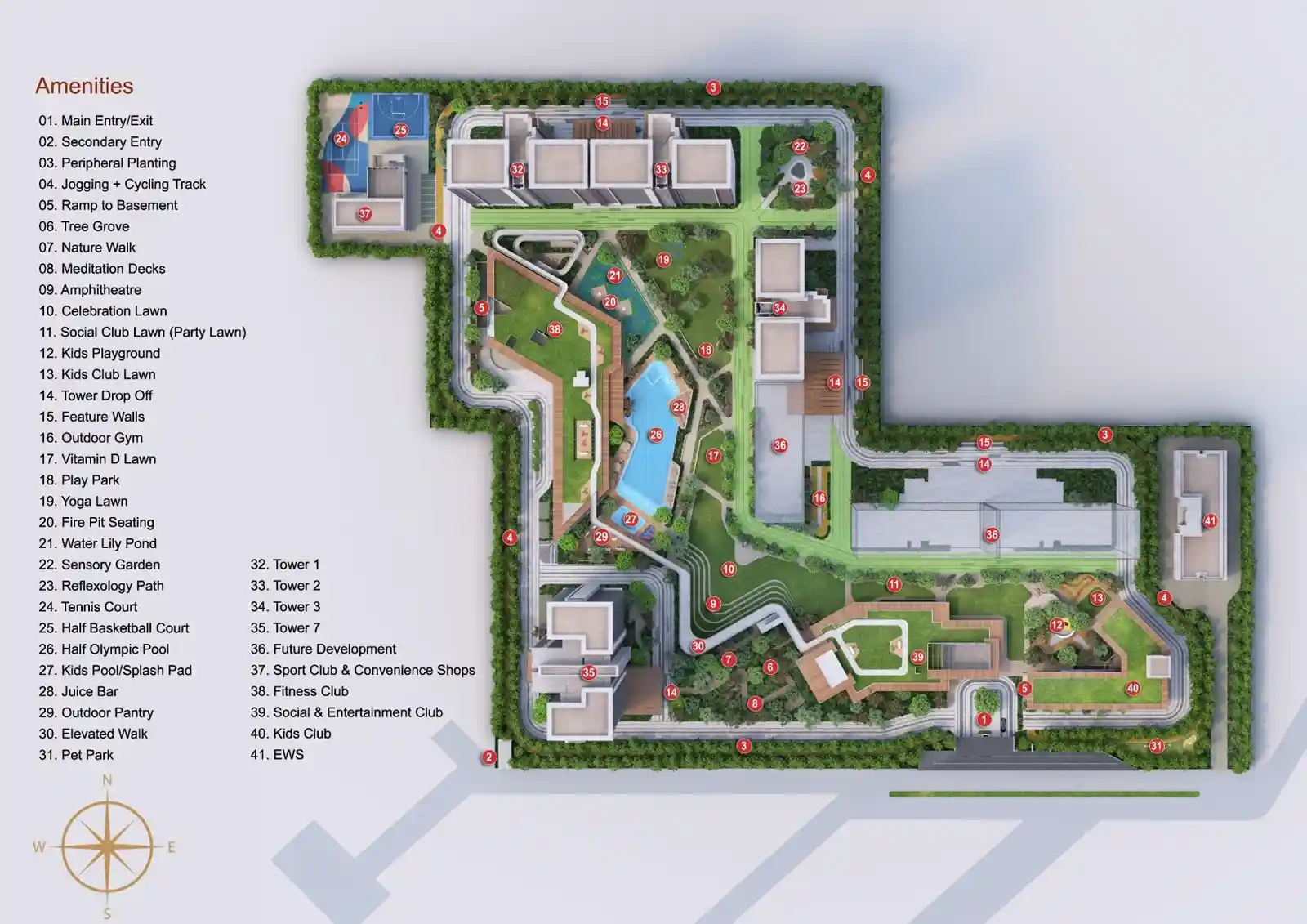 Birla Arika 31 floor plan