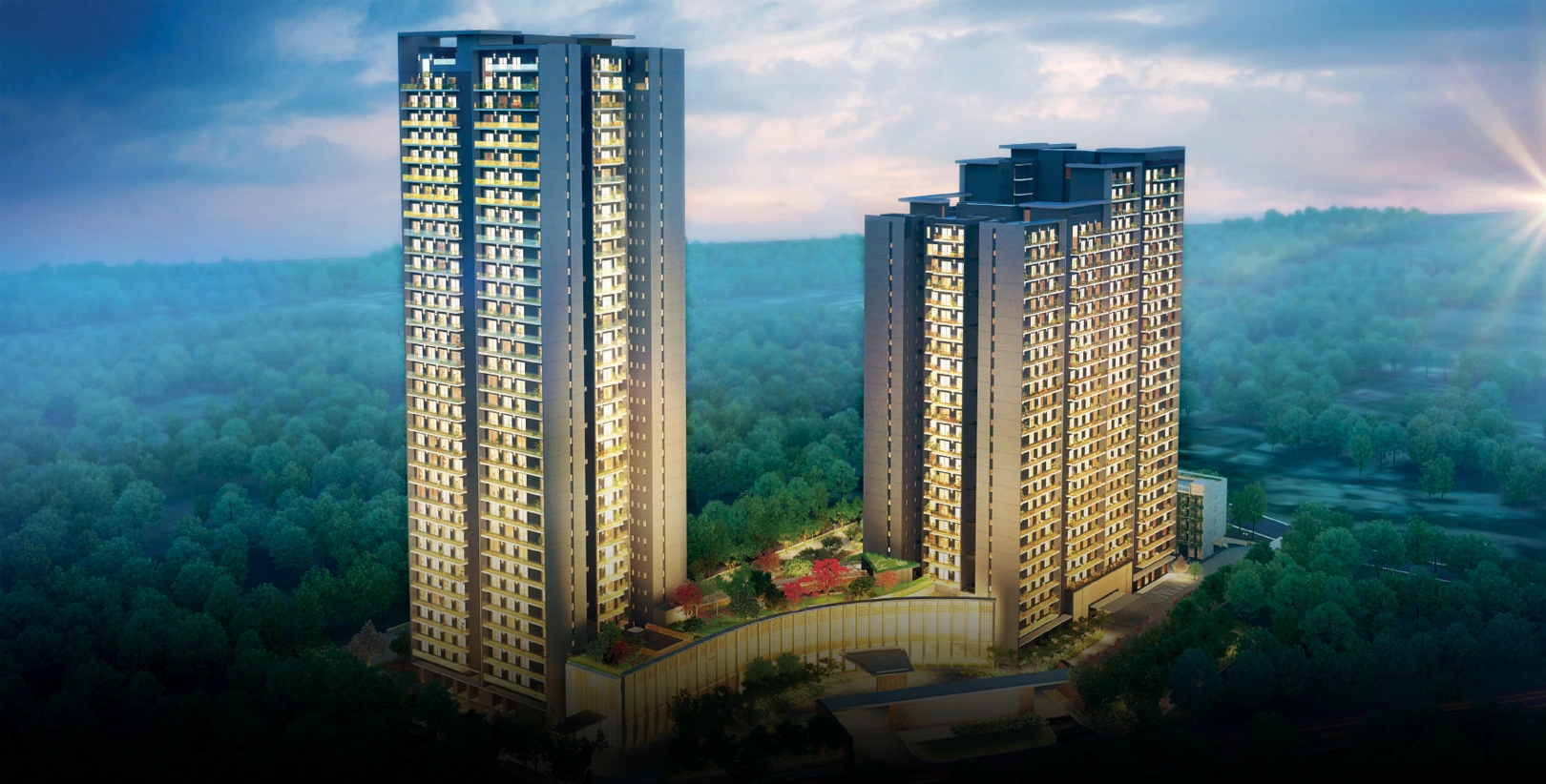 banner-Krisumi Waterfall Residences - best residential project in gurgaon