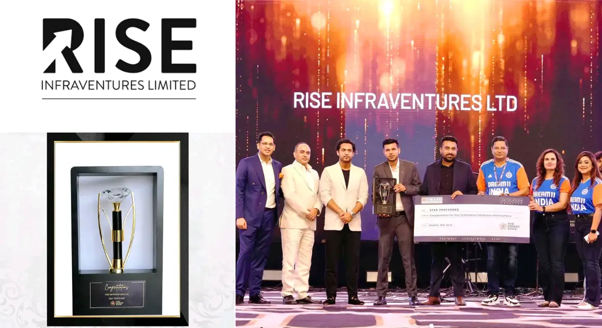 banner-Omaxe Limited Recognizes Rise Infra Ventures Limited as Star Performer 2024